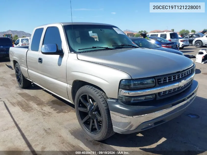 2002 Chevrolet Silverado 1500 Ls VIN: 2GCEC19T121228001 Lot: 40384781