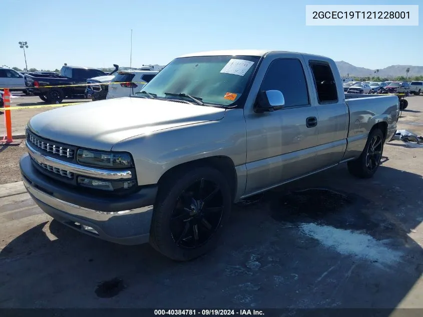 2GCEC19T121228001 2002 Chevrolet Silverado 1500 Ls