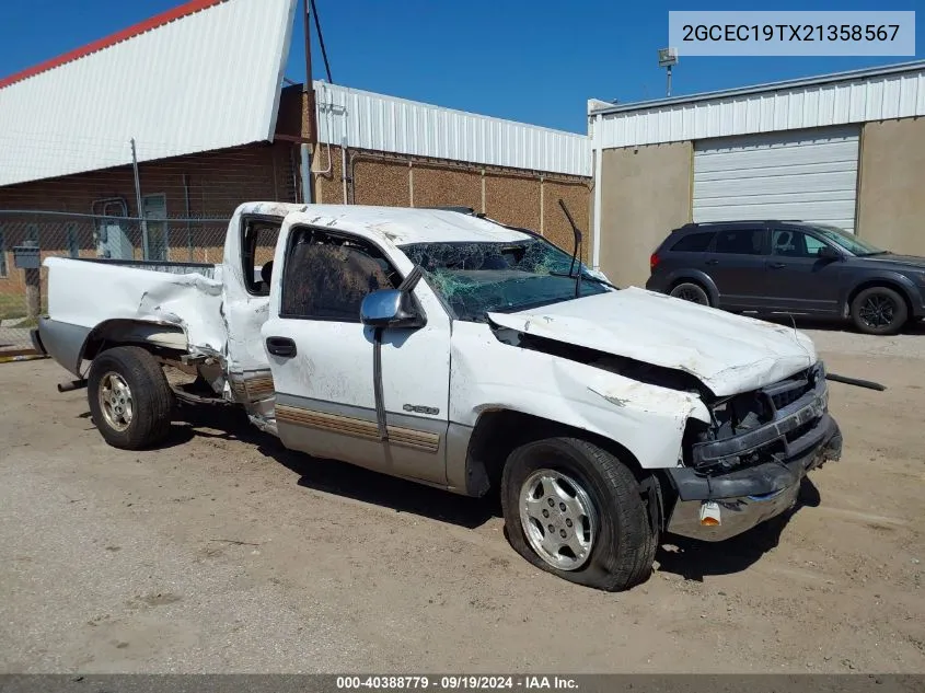 2GCEC19TX21358567 2002 Chevrolet Silverado 1500 Ls