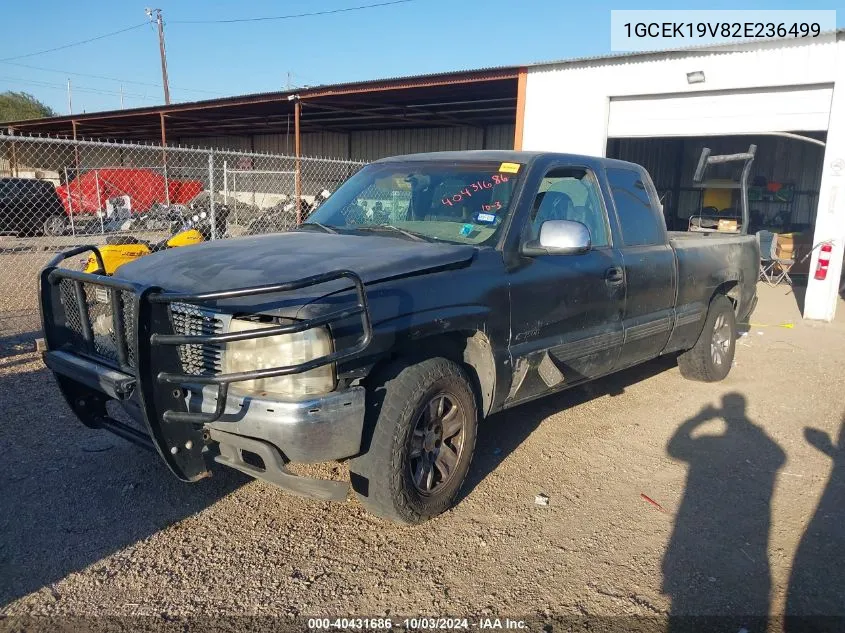 2002 Chevrolet Silverado 1500 Ls VIN: 1GCEK19V82E236499 Lot: 40431686