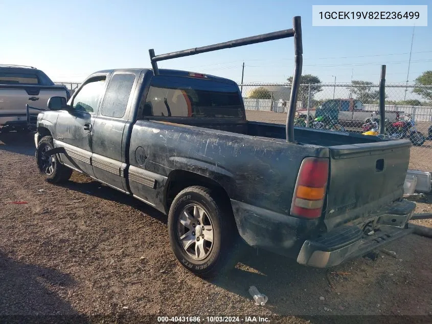 2002 Chevrolet Silverado 1500 Ls VIN: 1GCEK19V82E236499 Lot: 40431686