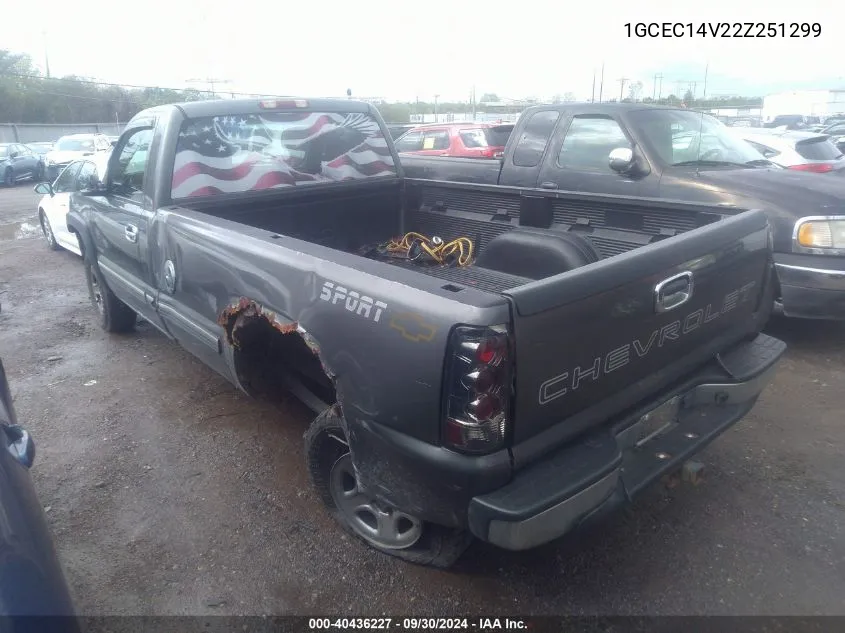 1GCEC14V22Z251299 2002 Chevrolet Silverado 1500