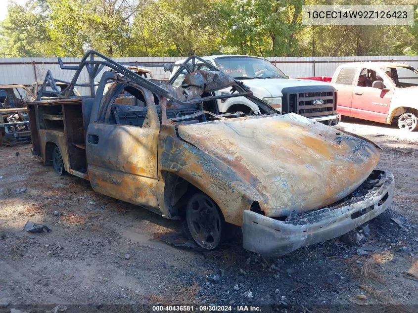 2002 Chevrolet Silverado 1500 VIN: 1GCEC14W92Z126423 Lot: 40436581