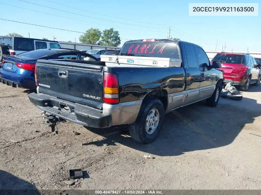 2002 Chevrolet Silverado 1500 Ls VIN: 2GCEC19V921163500 Lot: 40479427