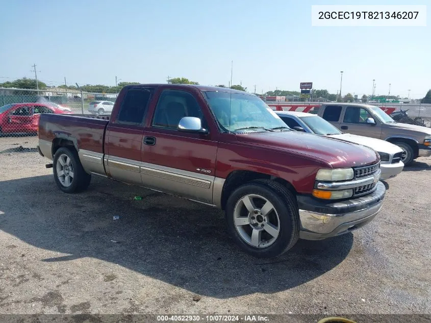 2002 Chevrolet Silverado 1500 Ls VIN: 2GCEC19T821346207 Lot: 40522930