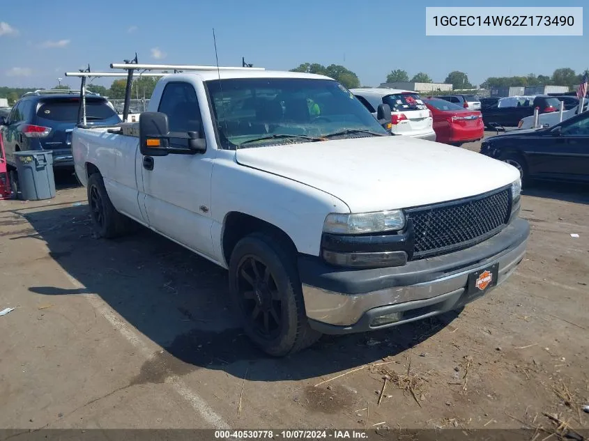 2002 Chevrolet Silverado C1500 VIN: 1GCEC14W62Z173490 Lot: 40530778