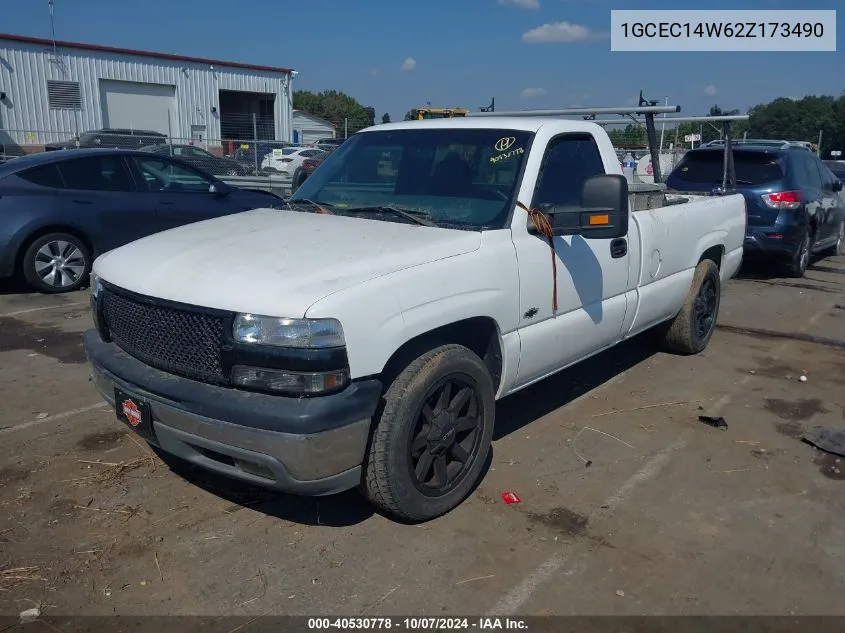 2002 Chevrolet Silverado C1500 VIN: 1GCEC14W62Z173490 Lot: 40530778