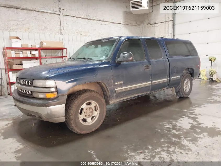 2GCEK19T621159003 2002 Chevrolet Silverado K1500