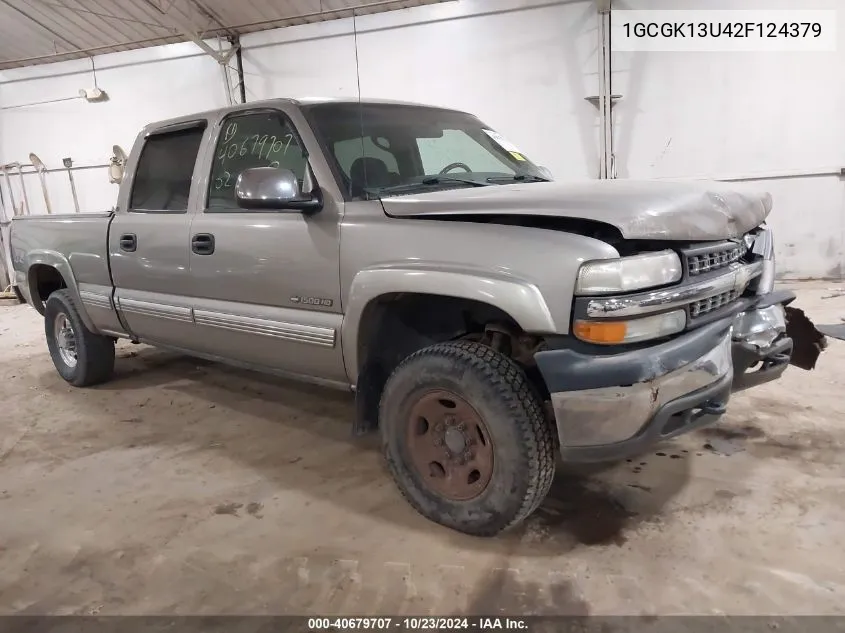 2002 Chevrolet Silverado 1500Hd Ls VIN: 1GCGK13U42F124379 Lot: 40679707