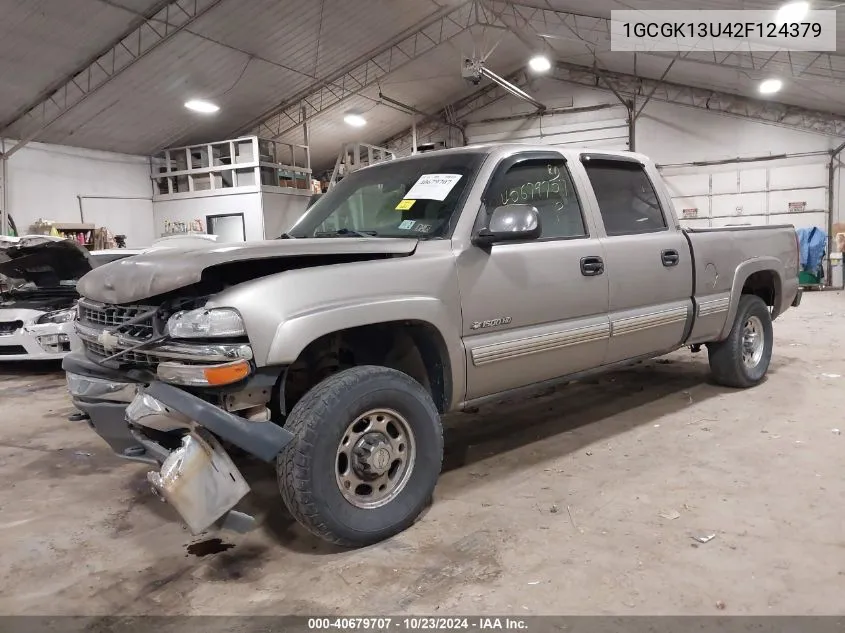 1GCGK13U42F124379 2002 Chevrolet Silverado 1500Hd Ls