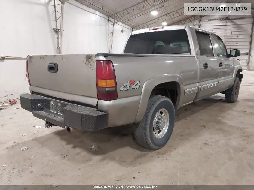 1GCGK13U42F124379 2002 Chevrolet Silverado 1500Hd Ls