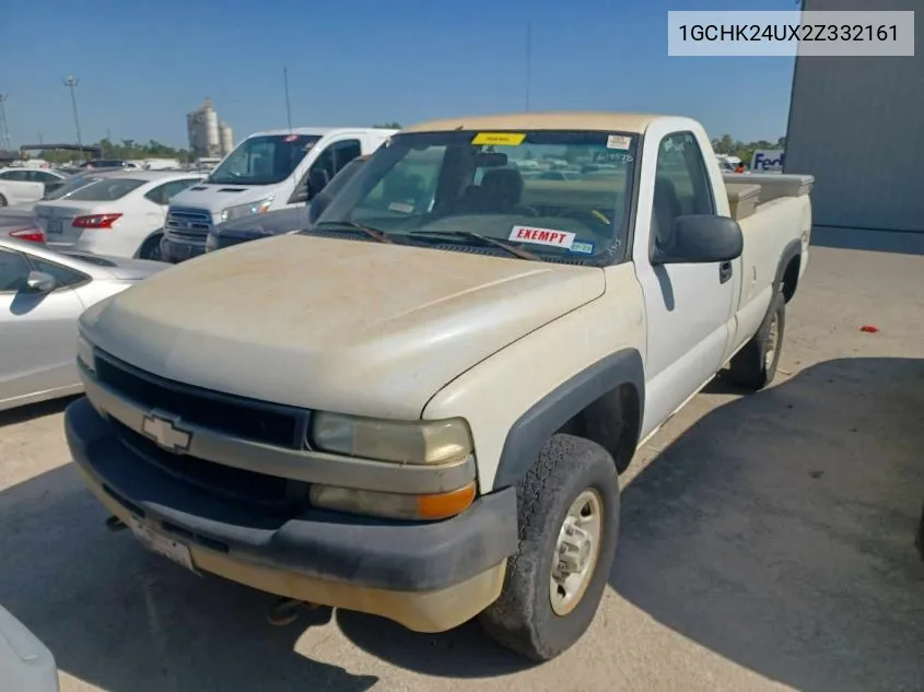 2002 Chevrolet Silverado K2500 Heavy Duty VIN: 1GCHK24UX2Z332161 Lot: 40778665