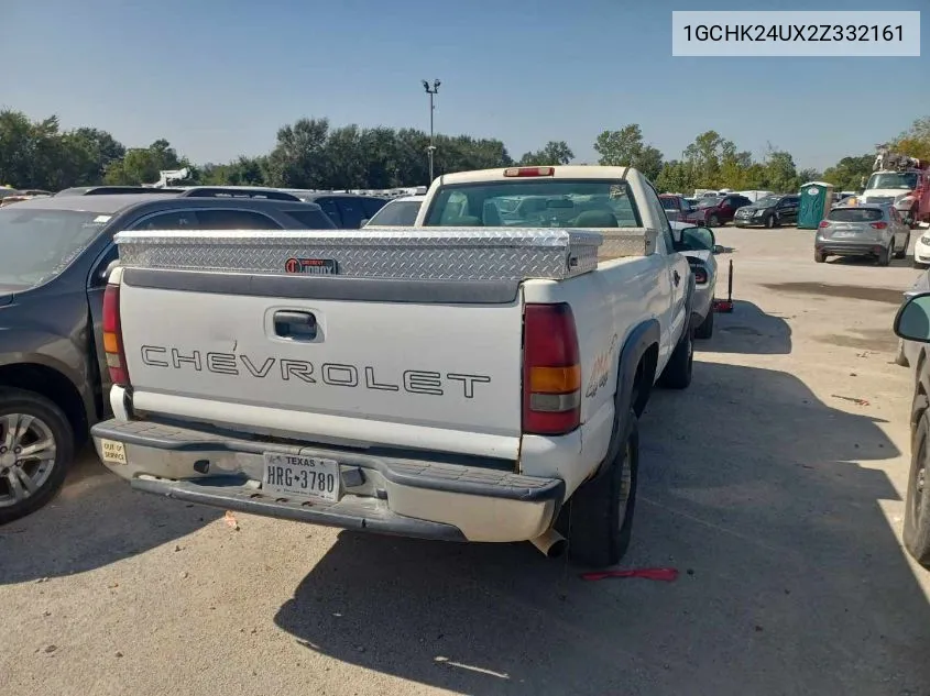 2002 Chevrolet Silverado K2500 Heavy Duty VIN: 1GCHK24UX2Z332161 Lot: 40778665