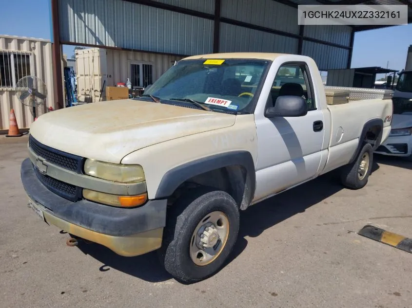 2002 Chevrolet Silverado K2500 Heavy Duty VIN: 1GCHK24UX2Z332161 Lot: 40778665