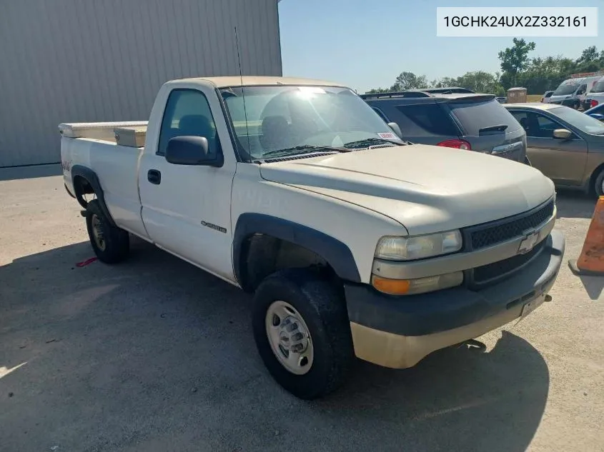 2002 Chevrolet Silverado K2500 Heavy Duty VIN: 1GCHK24UX2Z332161 Lot: 40778665