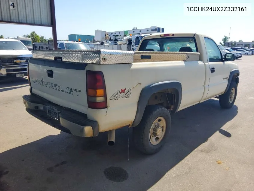 2002 Chevrolet Silverado K2500 Heavy Duty VIN: 1GCHK24UX2Z332161 Lot: 40778665