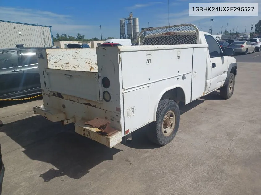 2002 Chevrolet Silverado K2500 Heavy Duty VIN: 1GBHK24UX2E295527 Lot: 40778668