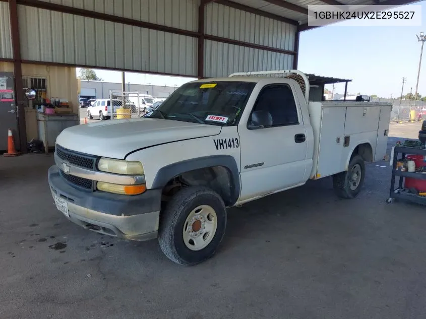 2002 Chevrolet Silverado K2500 Heavy Duty VIN: 1GBHK24UX2E295527 Lot: 40778668