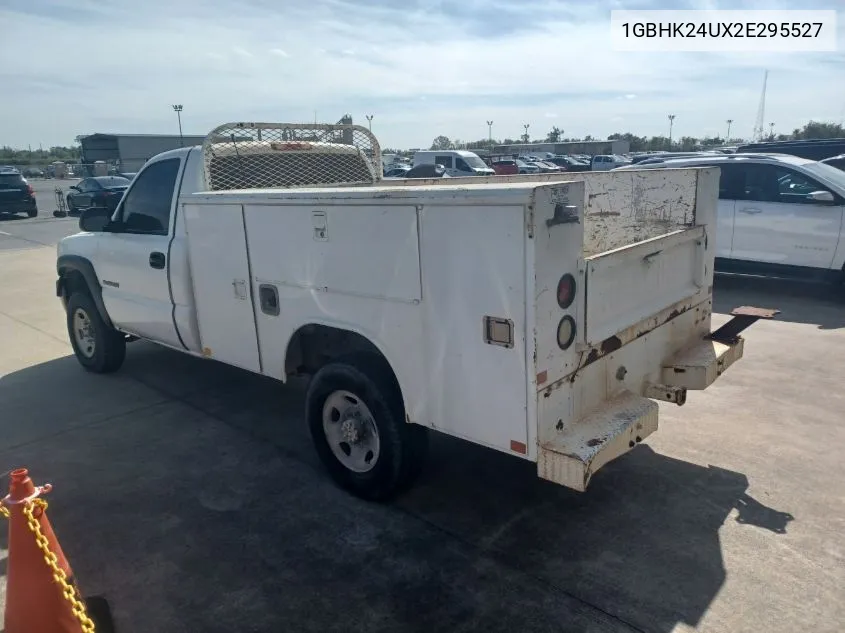 2002 Chevrolet Silverado K2500 Heavy Duty VIN: 1GBHK24UX2E295527 Lot: 40778668