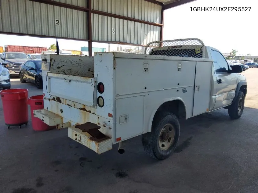 2002 Chevrolet Silverado K2500 Heavy Duty VIN: 1GBHK24UX2E295527 Lot: 40778668