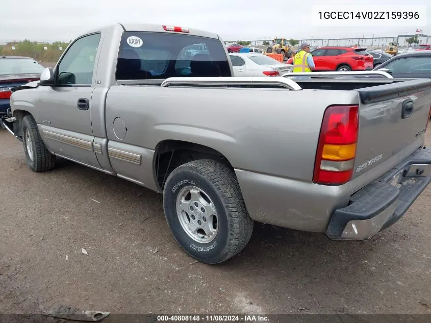 2002 Chevrolet Silverado 1500 Ls VIN: 1GCEC14V02Z159396 Lot: 40808148