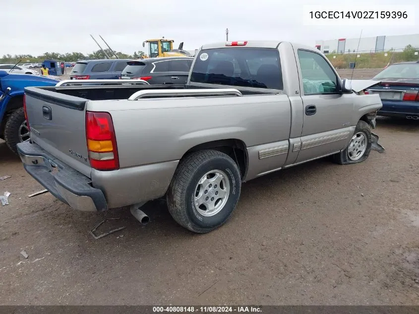 2002 Chevrolet Silverado 1500 Ls VIN: 1GCEC14V02Z159396 Lot: 40808148