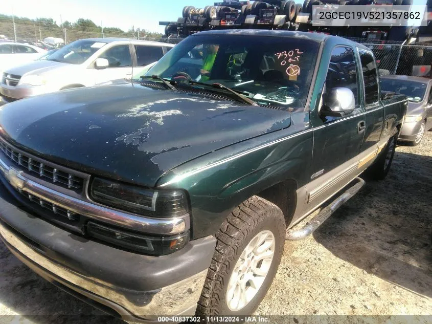 2002 Chevrolet Silverado 1500 Ls VIN: 2GCEC19V521357862 Lot: 40837302