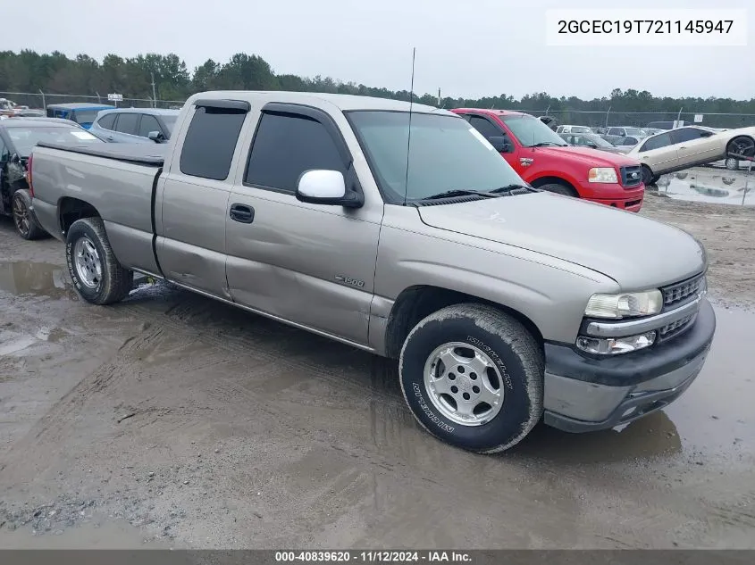 2GCEC19T721145947 2002 Chevrolet Silverado 1500 Lt