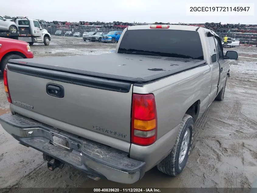 2GCEC19T721145947 2002 Chevrolet Silverado 1500 Lt