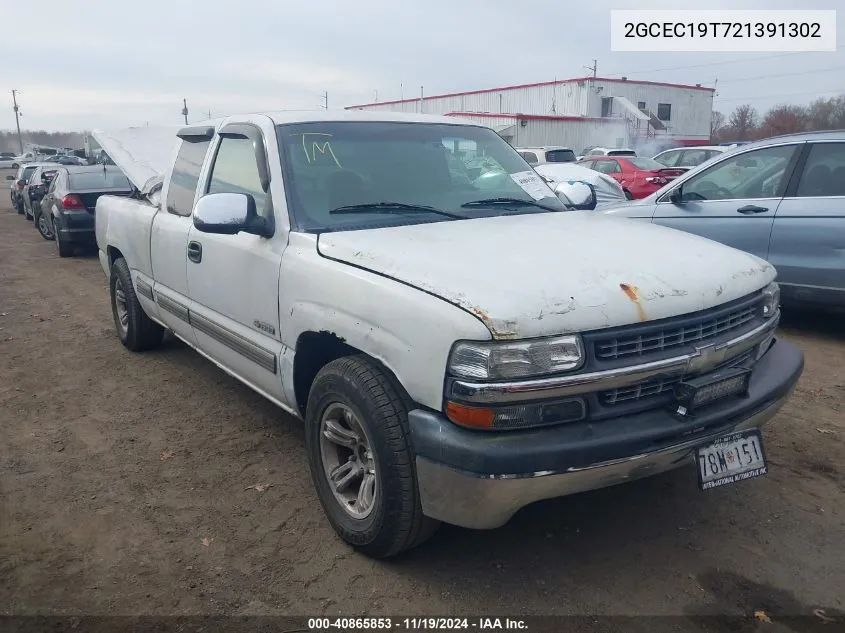 2GCEC19T721391302 2002 Chevrolet Silverado 1500 Ls