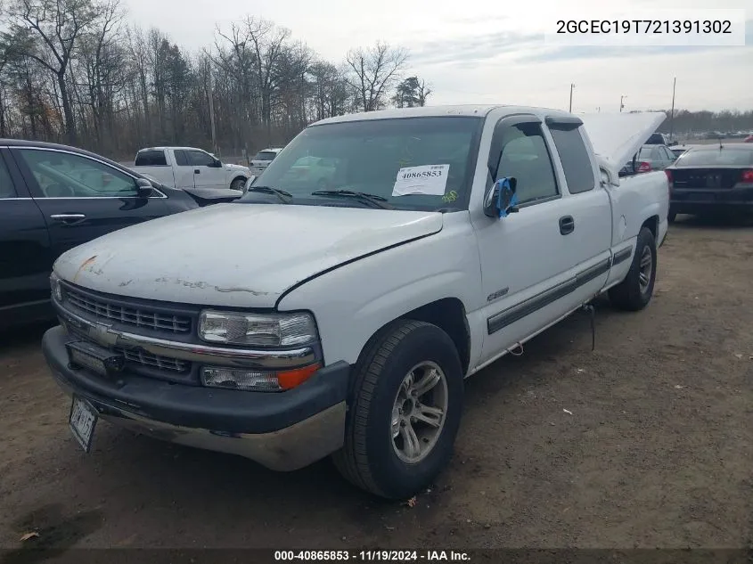 2GCEC19T721391302 2002 Chevrolet Silverado 1500 Ls