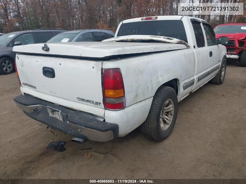 2GCEC19T721391302 2002 Chevrolet Silverado 1500 Ls