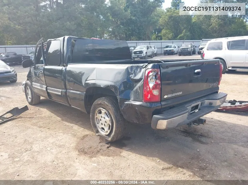 2003 Chevrolet Silverado 1500 Ls VIN: 2GCEC19T131409374 Lot: 40233256