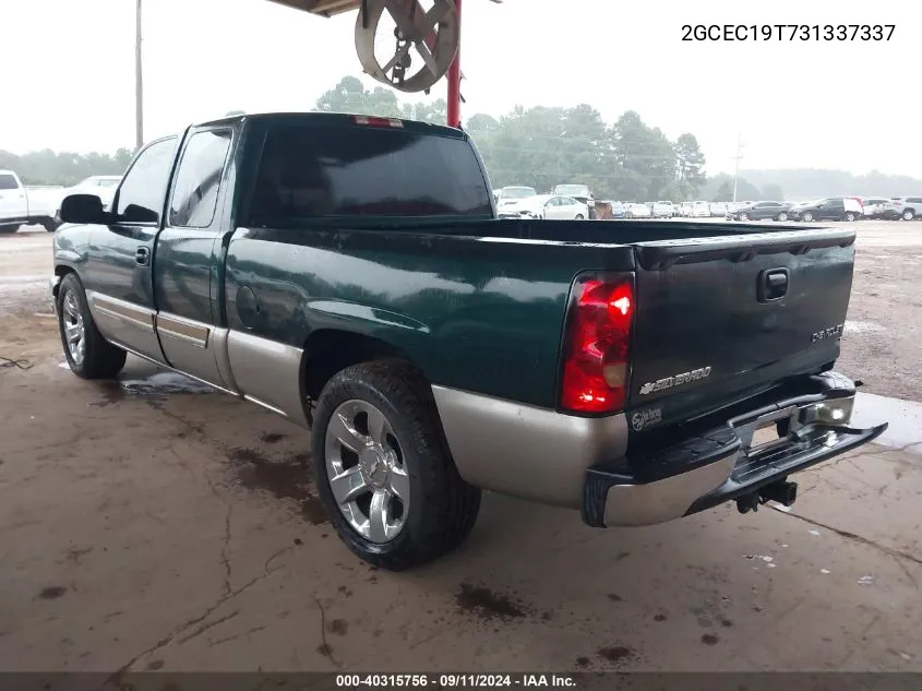 2GCEC19T731337337 2003 Chevrolet Silverado 1500 C1500