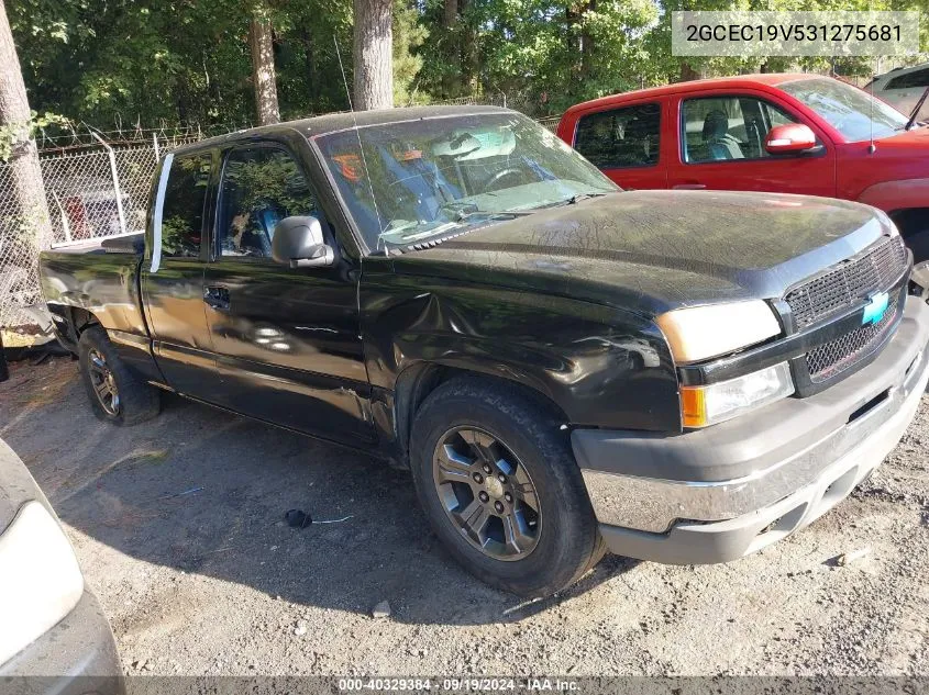 2003 Chevrolet Silverado 1500 VIN: 2GCEC19V531275681 Lot: 40329384