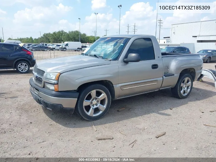 1GCEC14TX3Z185309 2003 Chevrolet Silverado 1500 Ls