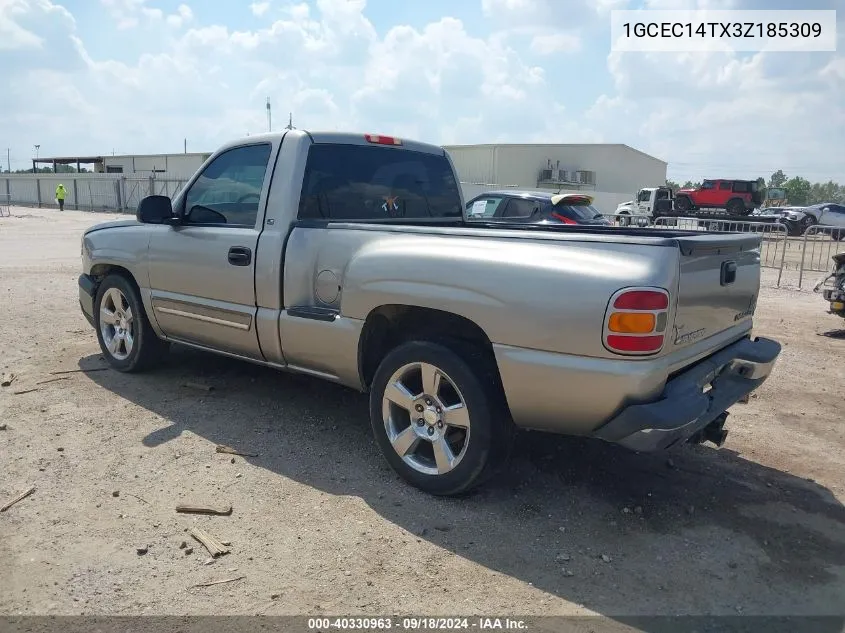 2003 Chevrolet Silverado 1500 Ls VIN: 1GCEC14TX3Z185309 Lot: 40330963