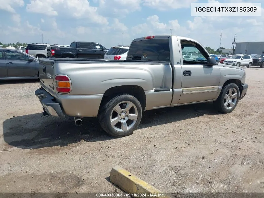 2003 Chevrolet Silverado 1500 Ls VIN: 1GCEC14TX3Z185309 Lot: 40330963