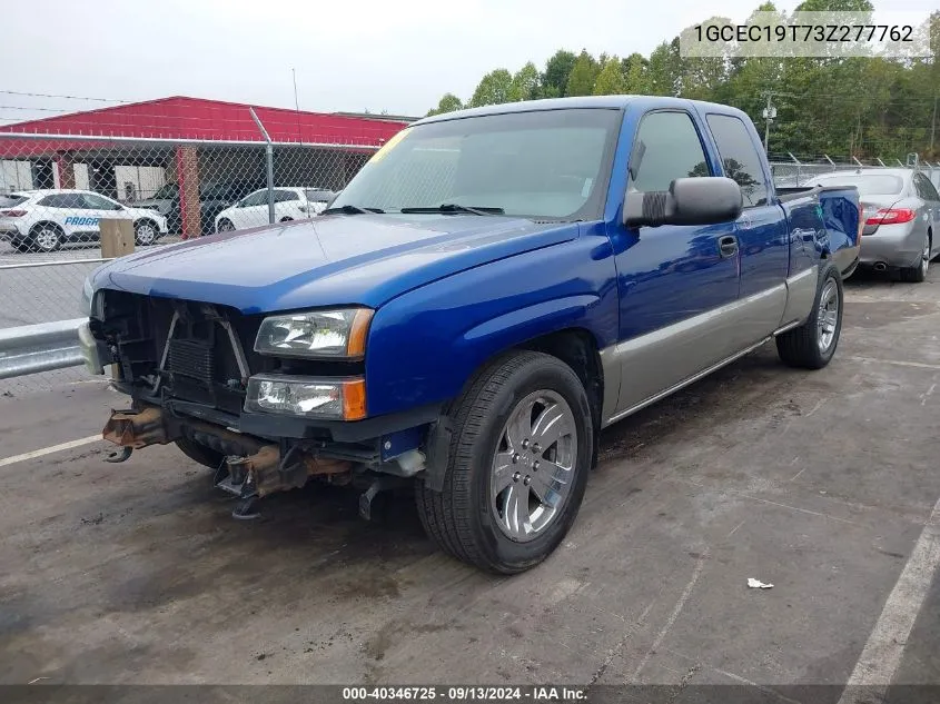 2003 Chevrolet Silverado 1500 Ls VIN: 1GCEC19T73Z277762 Lot: 40346725