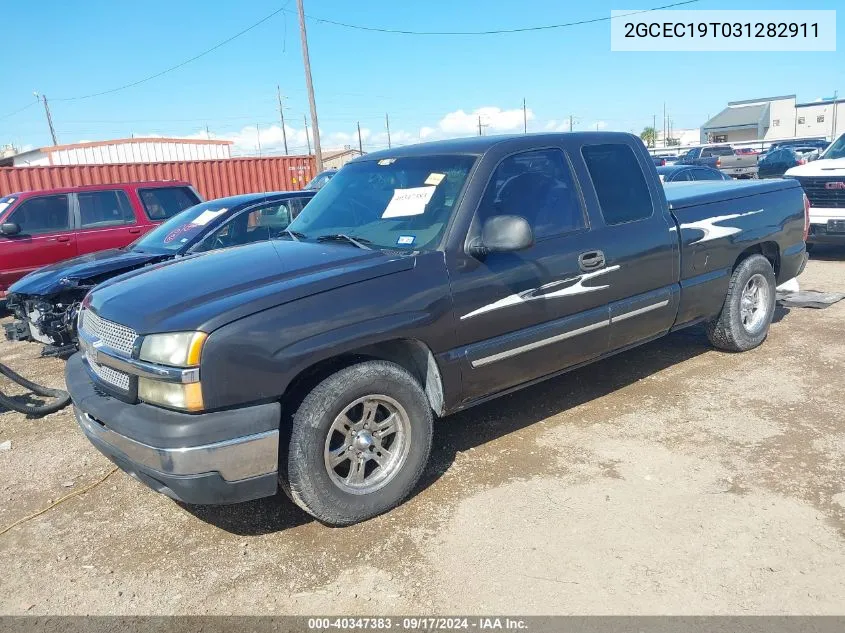 2003 Chevrolet Silverado 1500 Ls VIN: 2GCEC19T031282911 Lot: 40347383