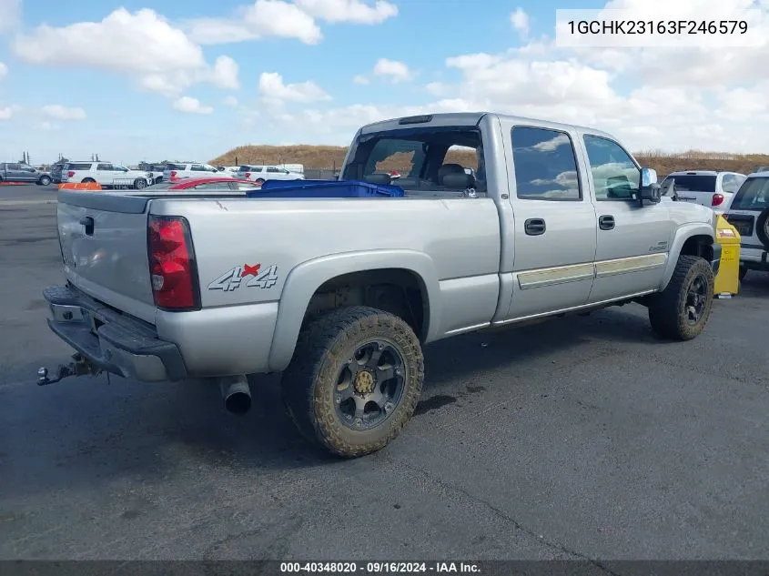 2003 Chevrolet Silverado K2500 Heavy Duty VIN: 1GCHK23163F246579 Lot: 40348020