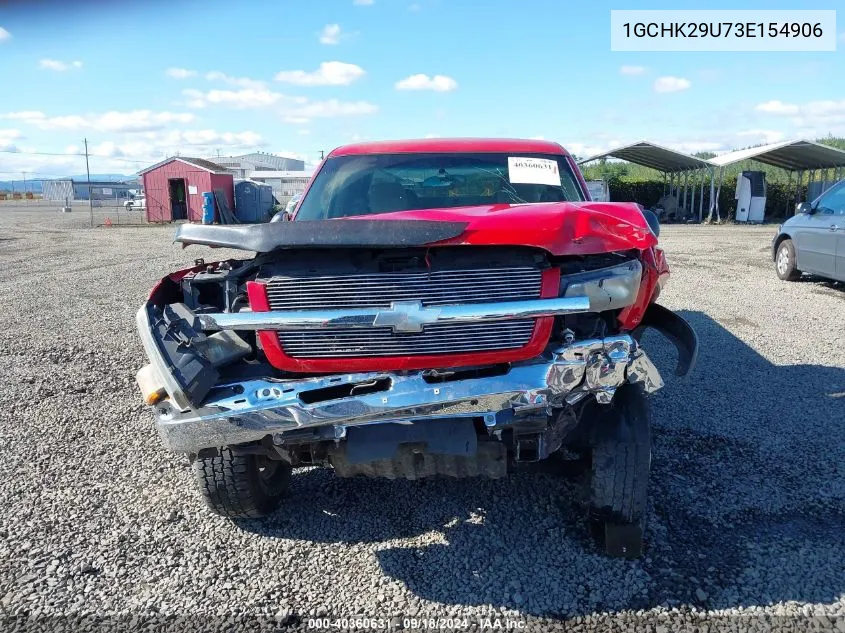 2003 Chevrolet Silverado 2500Hd Ls VIN: 1GCHK29U73E154906 Lot: 40360631