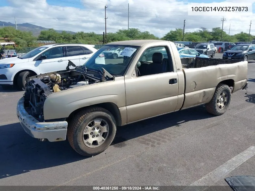 2003 Chevrolet Silverado 1500 VIN: 1GCEC14VX3Z57873 Lot: 40361250