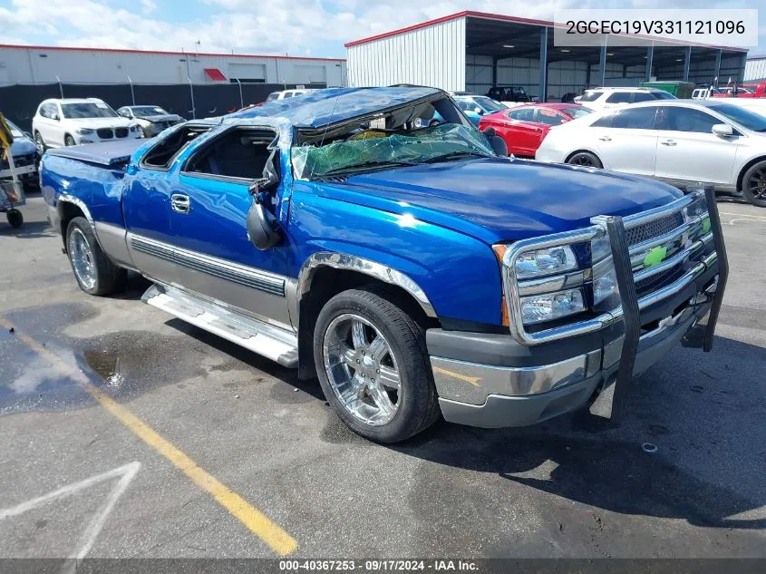 2003 Chevrolet Silverado 1500 Ls VIN: 2GCEC19V331121096 Lot: 40367253