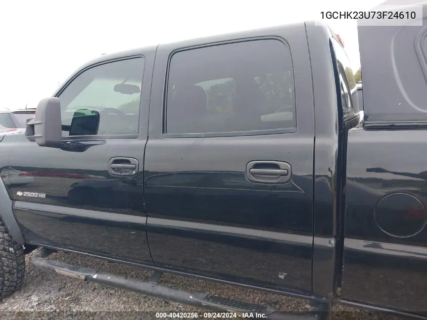 2003 Chevrolet Silverado K2500 Heavy Duty VIN: 1GCHK23U73F24610 Lot: 40420256