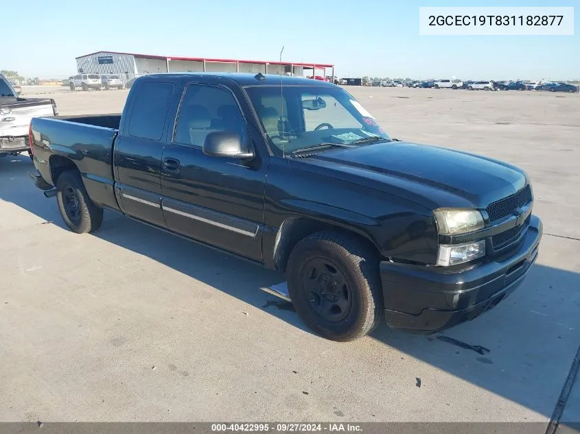 2003 Chevrolet Silverado 1500 Ls VIN: 2GCEC19T831182877 Lot: 40422995