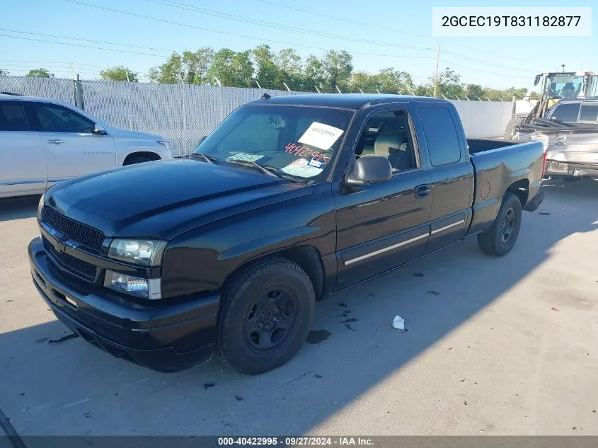 2003 Chevrolet Silverado 1500 Ls VIN: 2GCEC19T831182877 Lot: 40422995