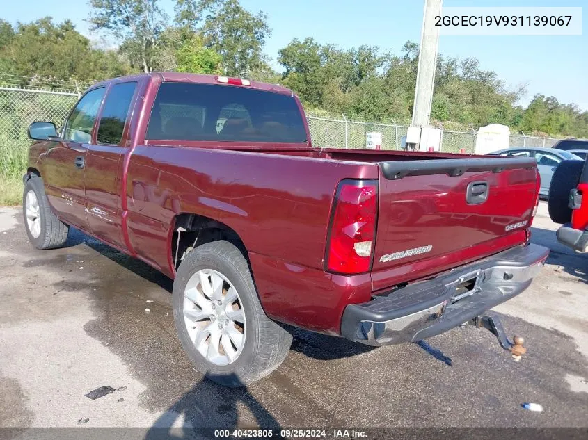 2003 Chevrolet Silverado 1500 Ls VIN: 2GCEC19V931139067 Lot: 40423805