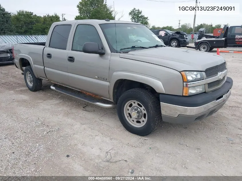 2003 Chevrolet Silverado 1500Hd Lt VIN: 1GCGK13U23F249091 Lot: 40458560