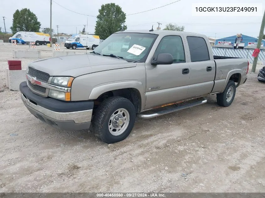 2003 Chevrolet Silverado 1500Hd Lt VIN: 1GCGK13U23F249091 Lot: 40458560